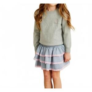 NEW THEME tiegen sweater in gray